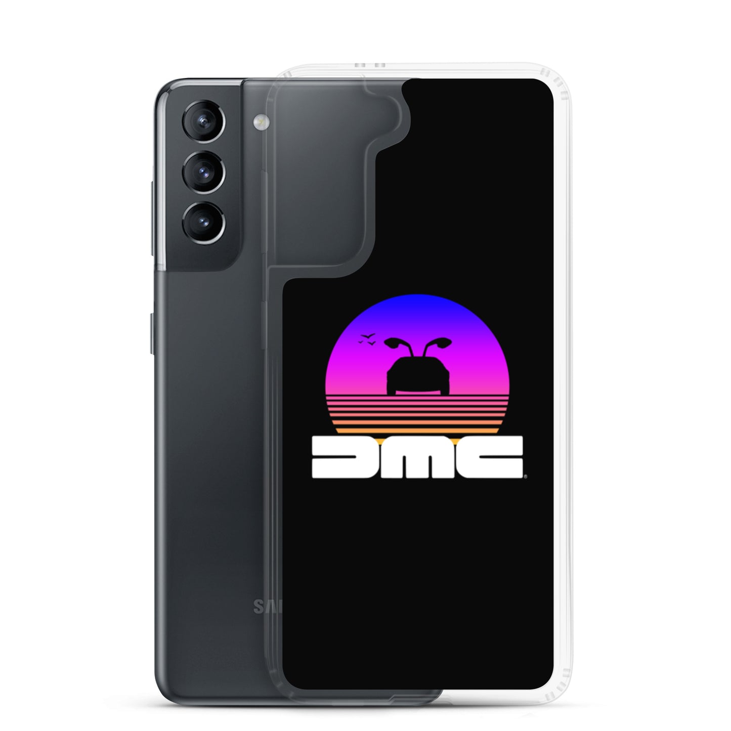 DeLorean Sunset Samsung Phone Case