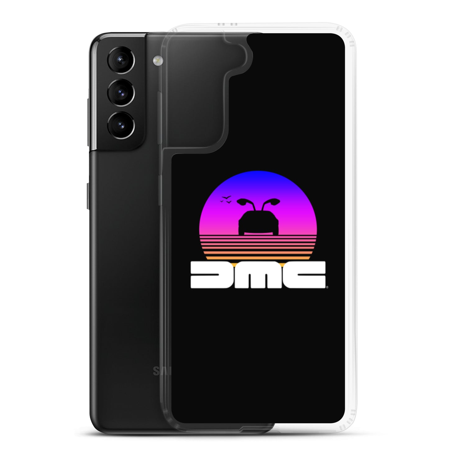 DeLorean Sunset Samsung Phone Case