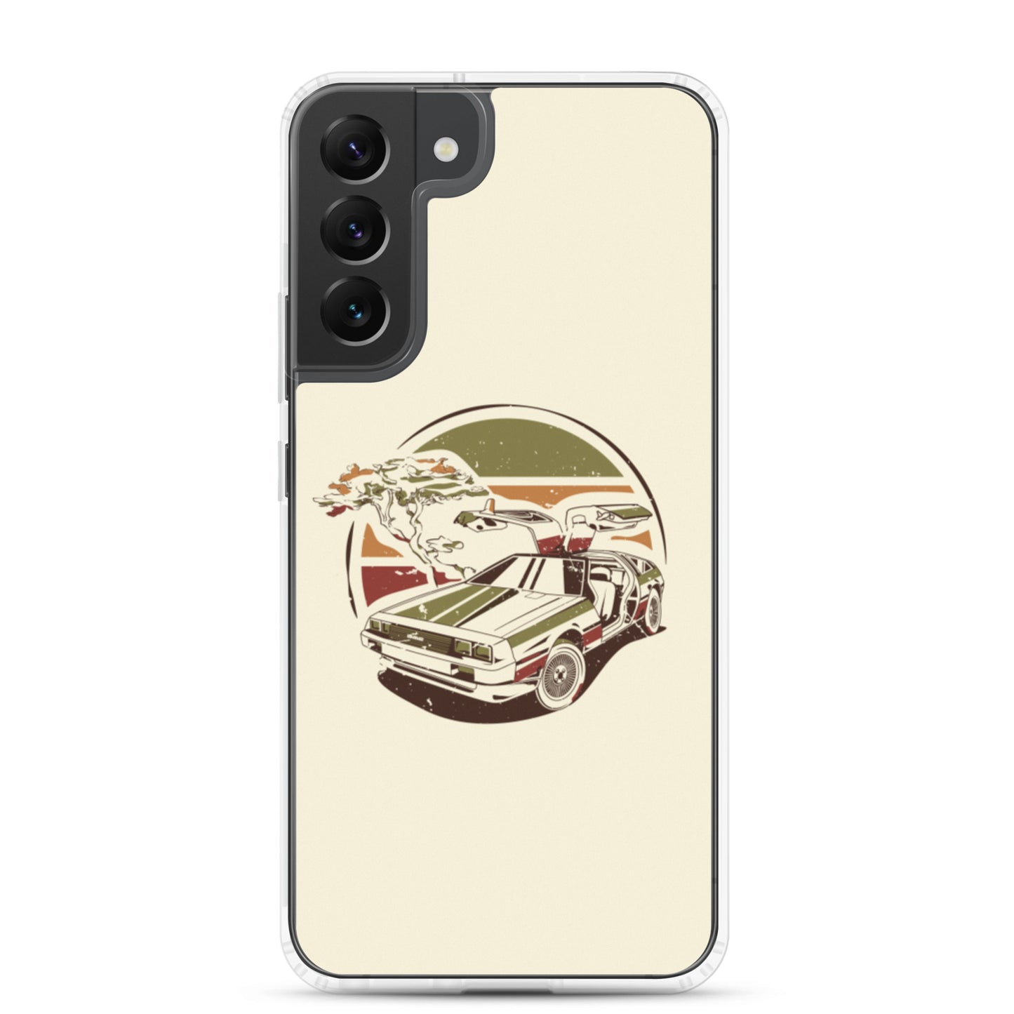 Stylized DeLorean Samsung Phone Case