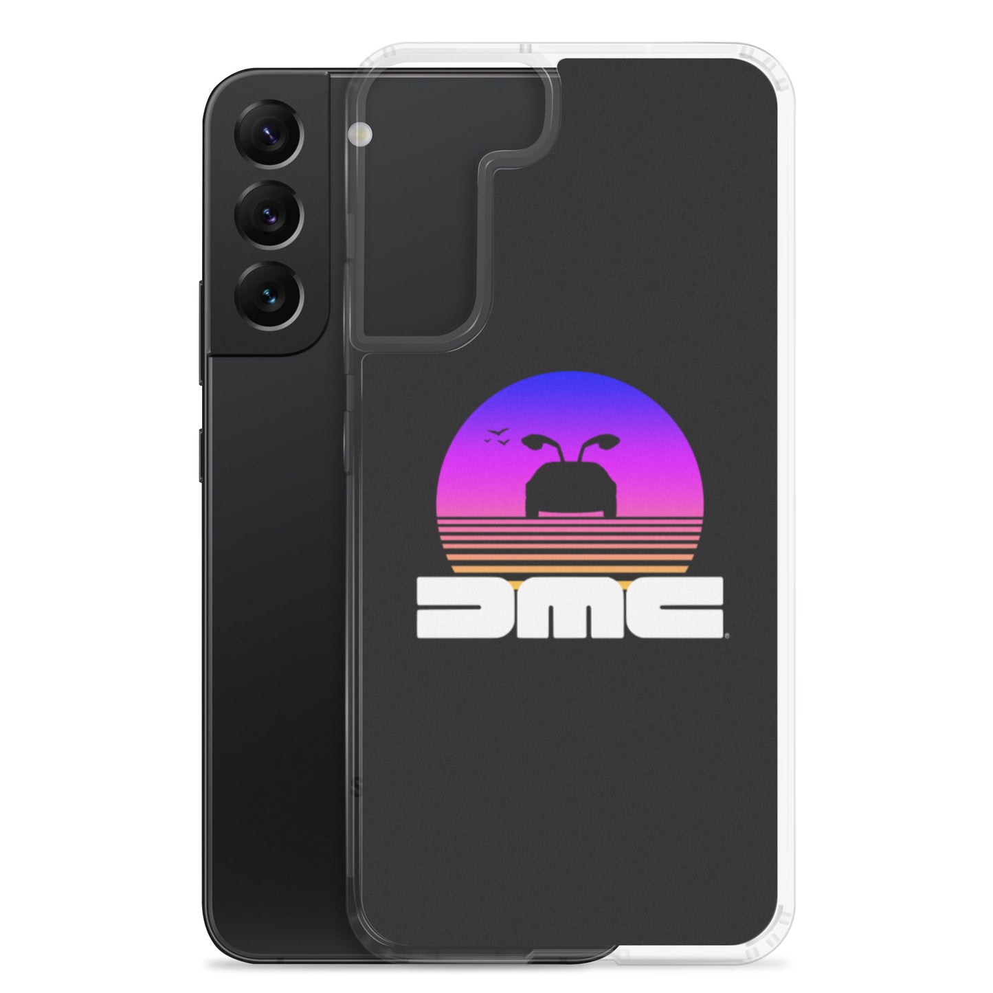 DeLorean Sunset Samsung Phone Case
