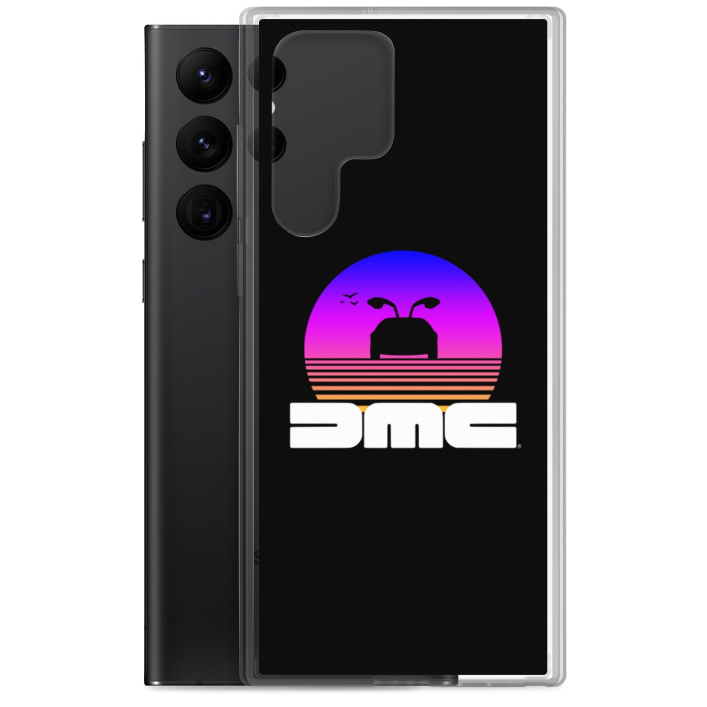 DeLorean Sunset Samsung Phone Case