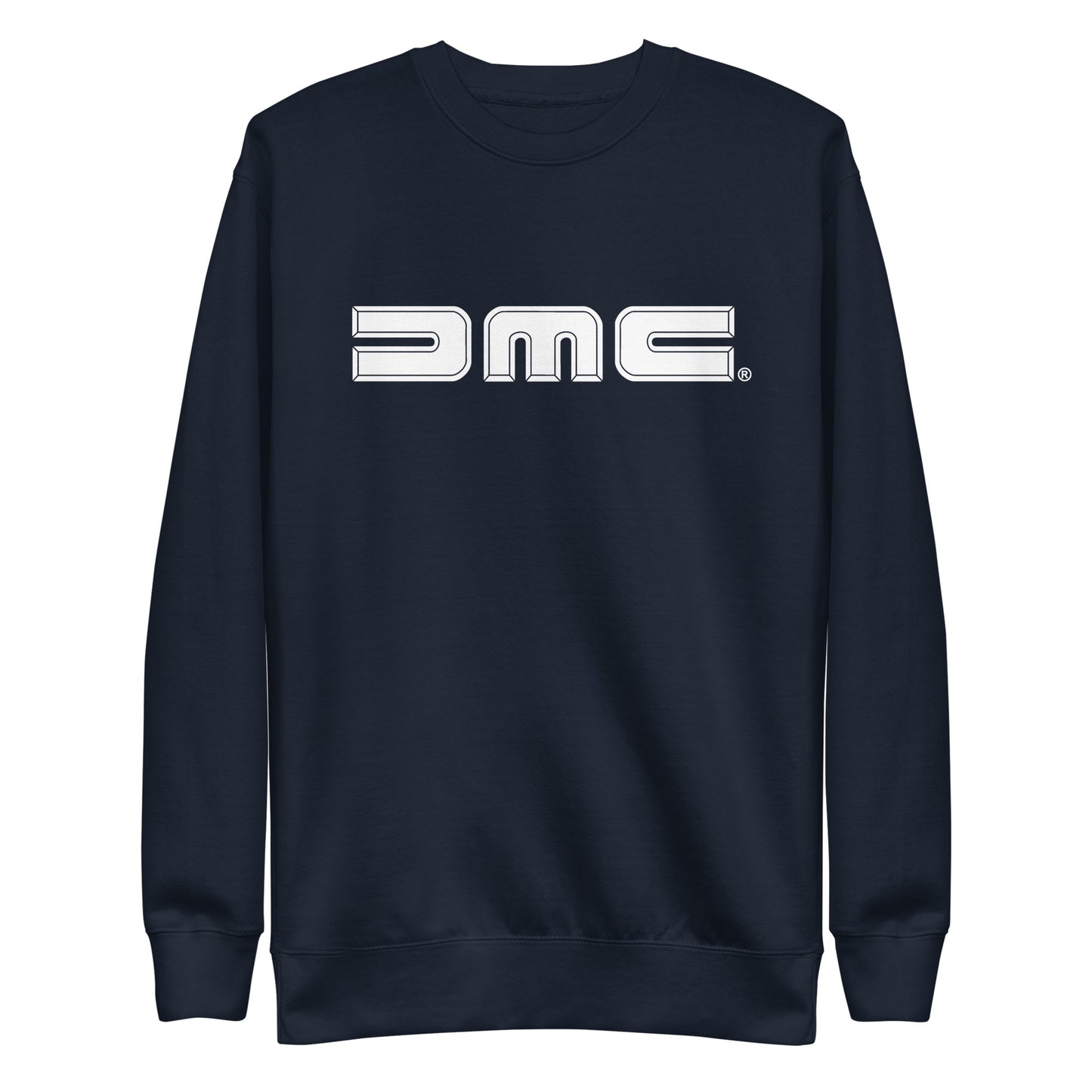 DMC Unisex Sweatshirt (White Logo)
