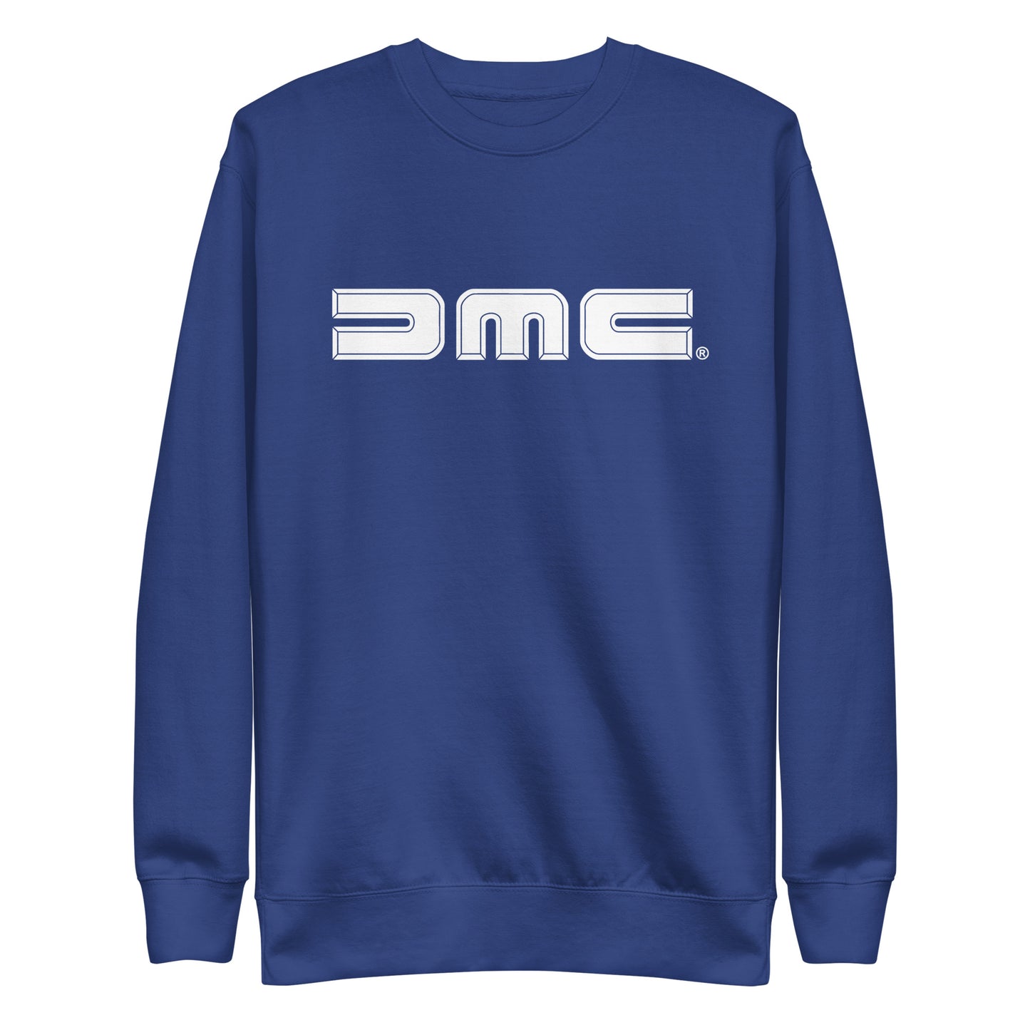 DMC Unisex Sweatshirt (White Logo)
