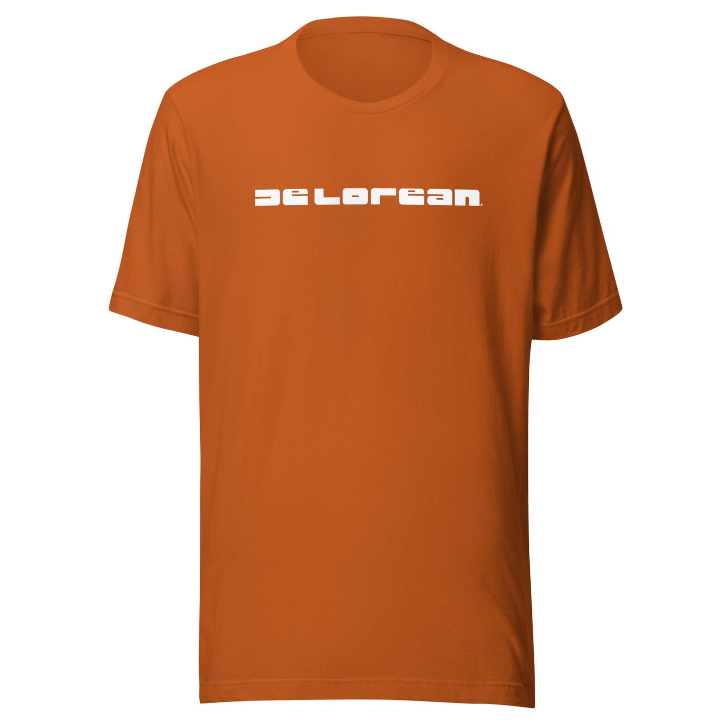 DeLorean Letters Unisex T-shirt (White)