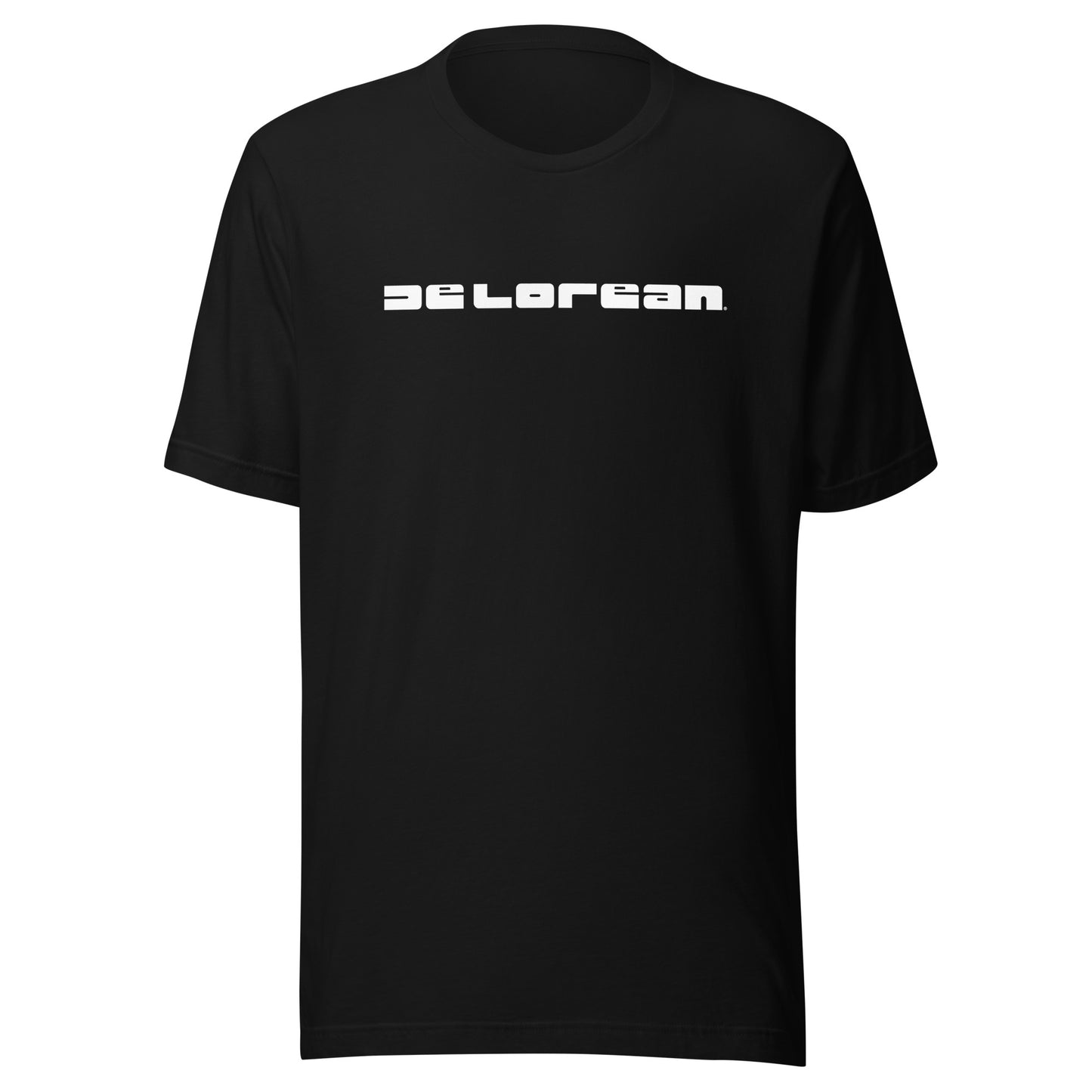 DeLorean Letters Unisex T-shirt (White)