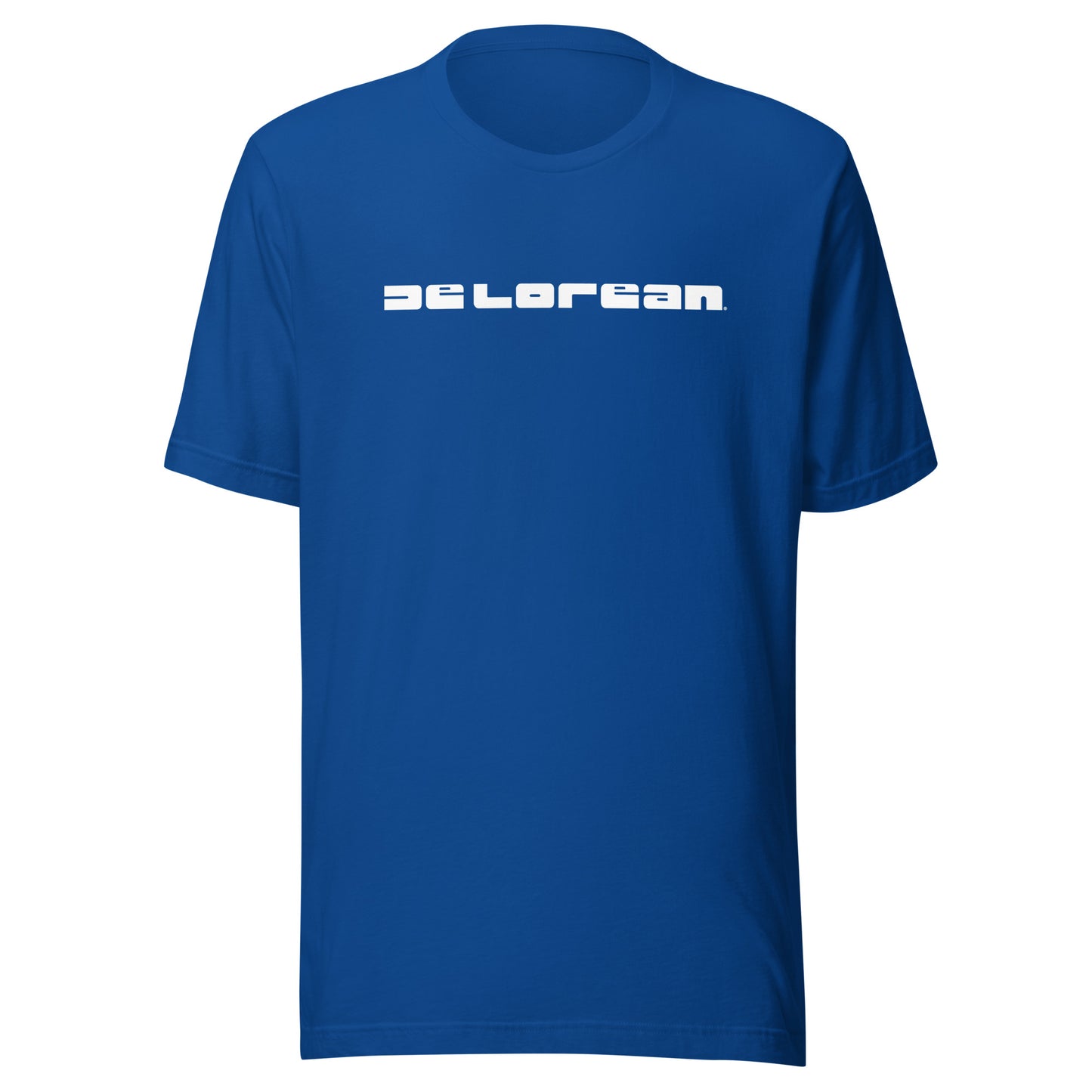 DeLorean Letters Unisex T-shirt (White)