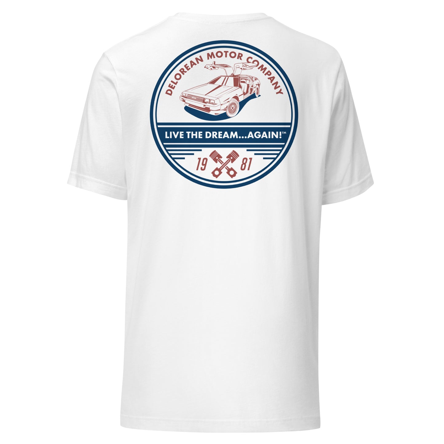 Customizable Early '81 (Gas Flap Hood) DeLorean Owner T-Shirt