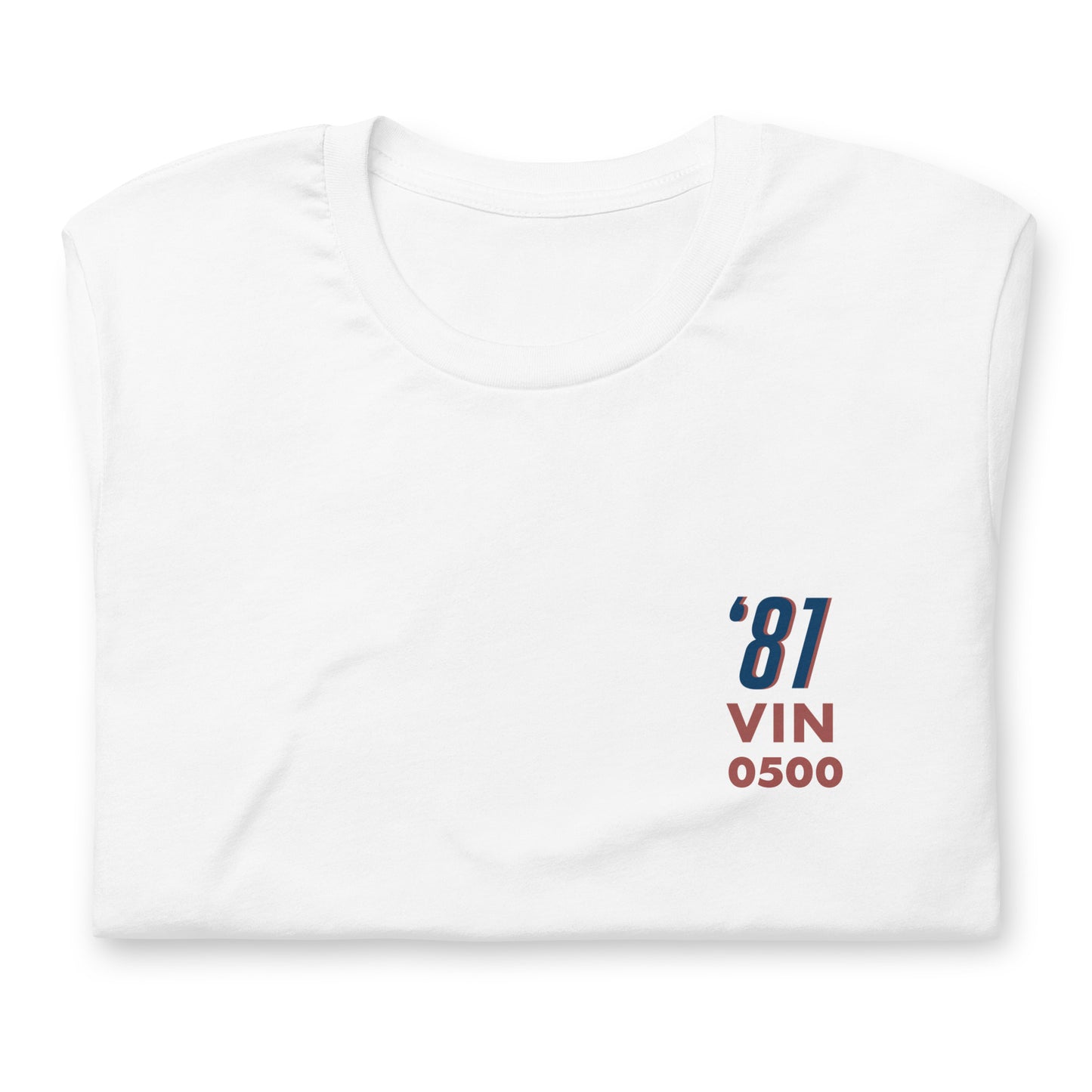 Customizable Early '81 (Gas Flap Hood) DeLorean Owner T-Shirt