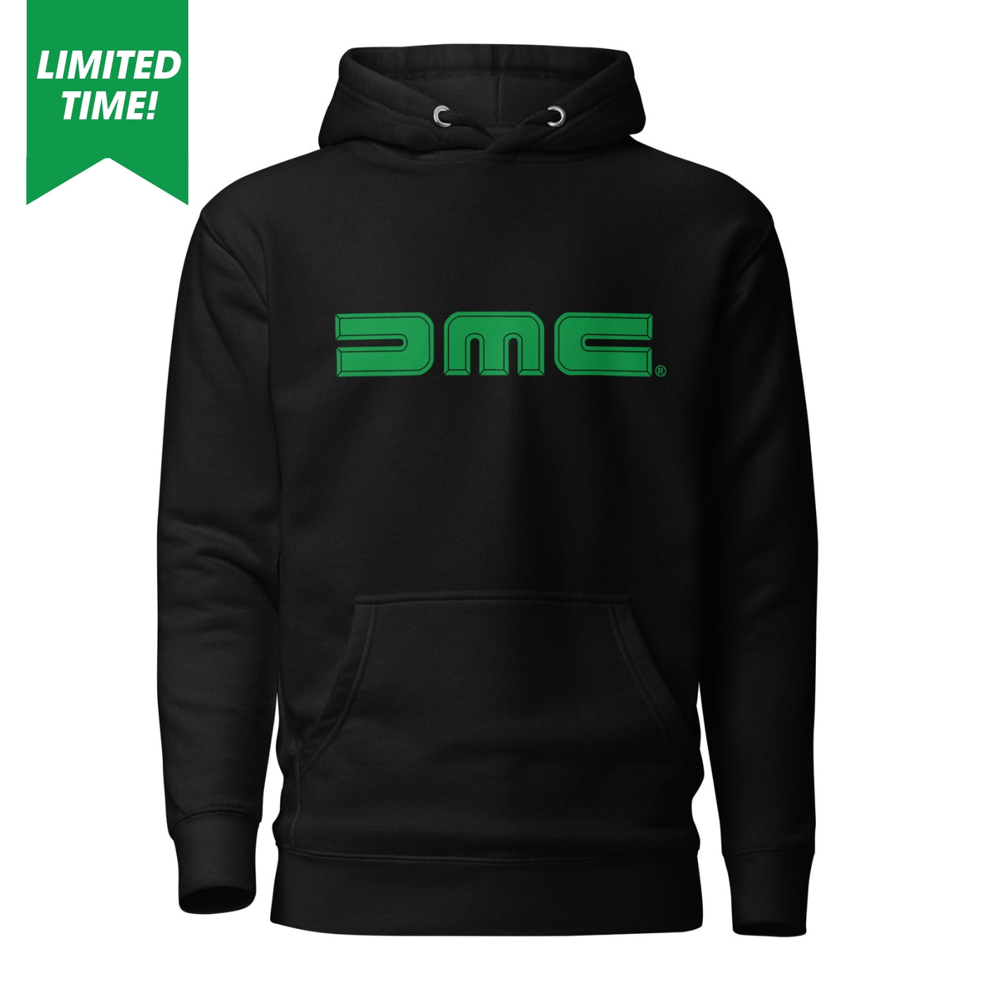 Green DMC Logo Hoodie