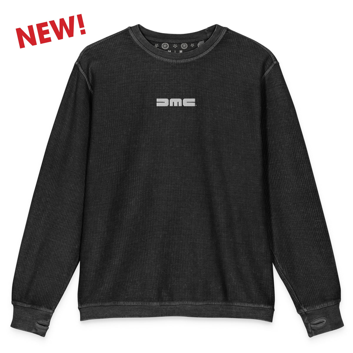DMC Embroidered Comfy Cord Women's Sweatshirt