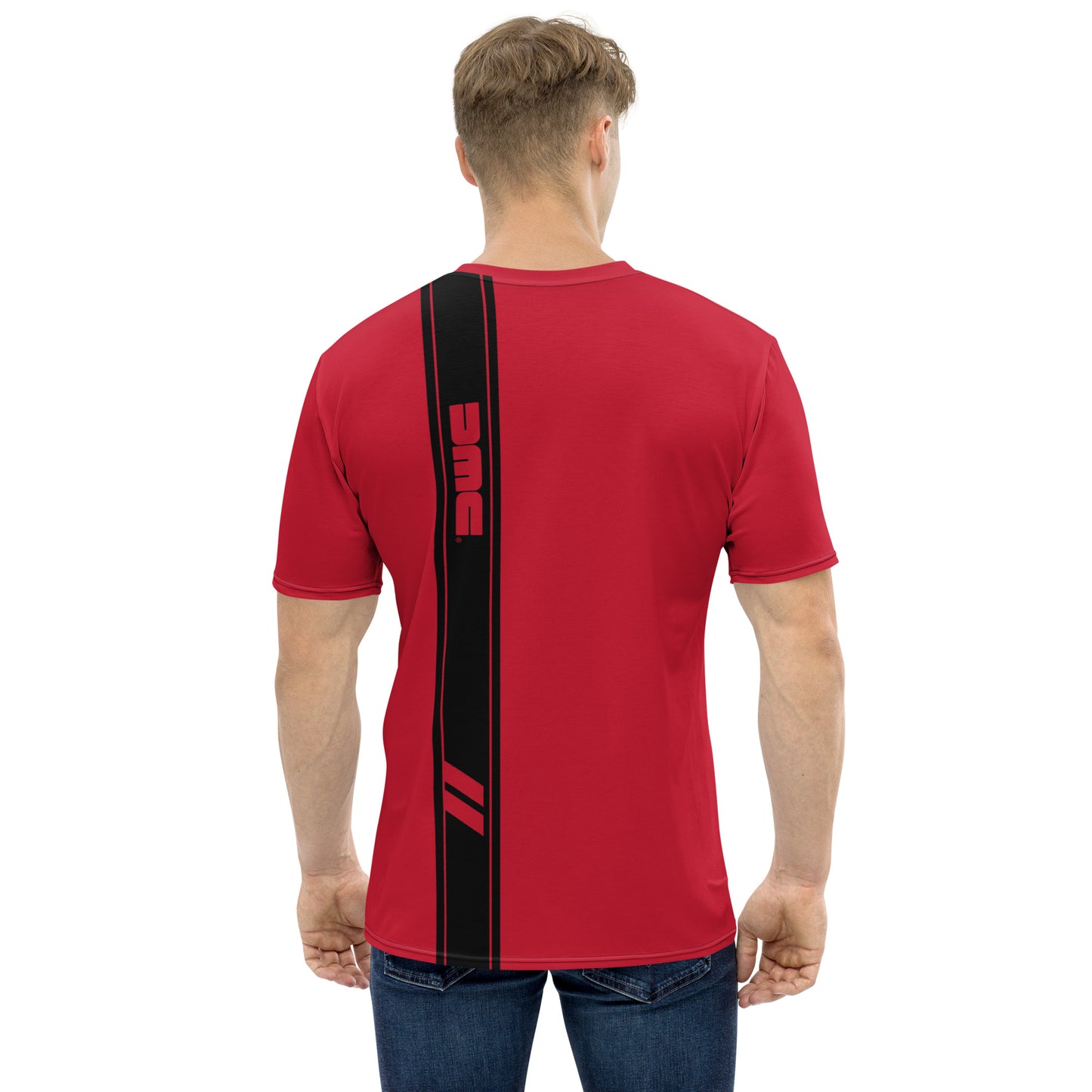 DeLorean Stripe T-Shirt (Red)