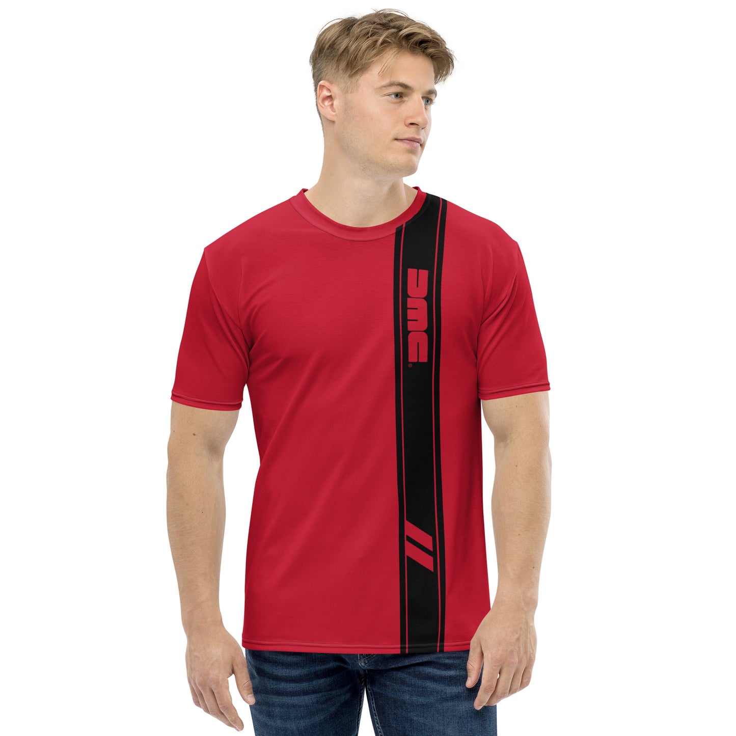 DeLorean Stripe T-Shirt (Red)