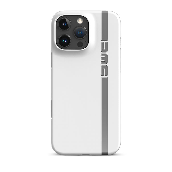DMC Gray Stripe iPhone Case