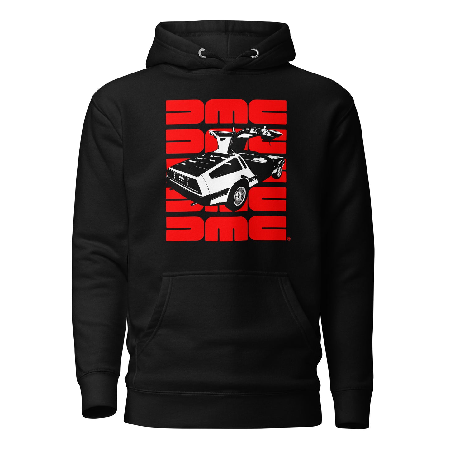 Black, White, and Red All Over (Blackout Edition) Hoodie