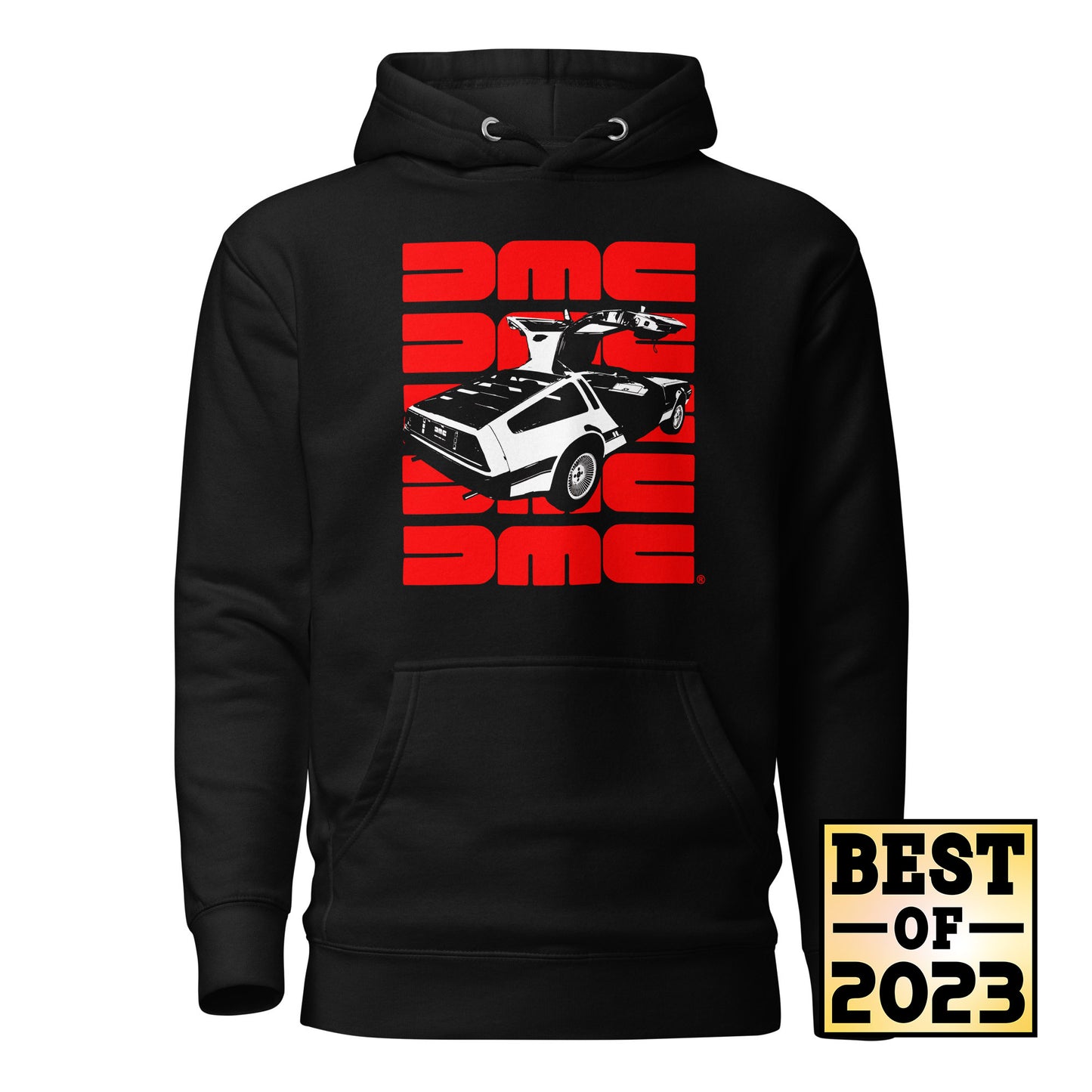 Black, White, and Red All Over (Blackout Edition) Hoodie