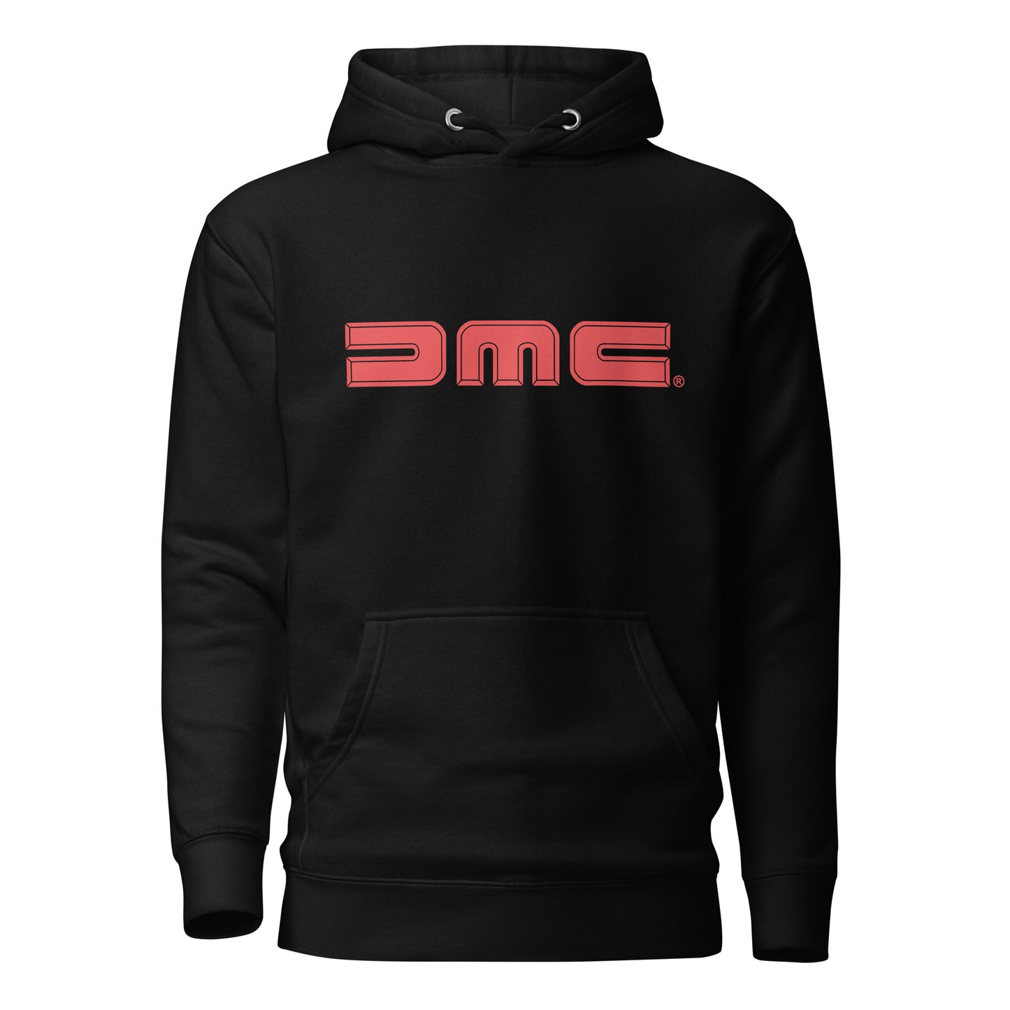February Red and Black DMC Logo Unisex Hoodie