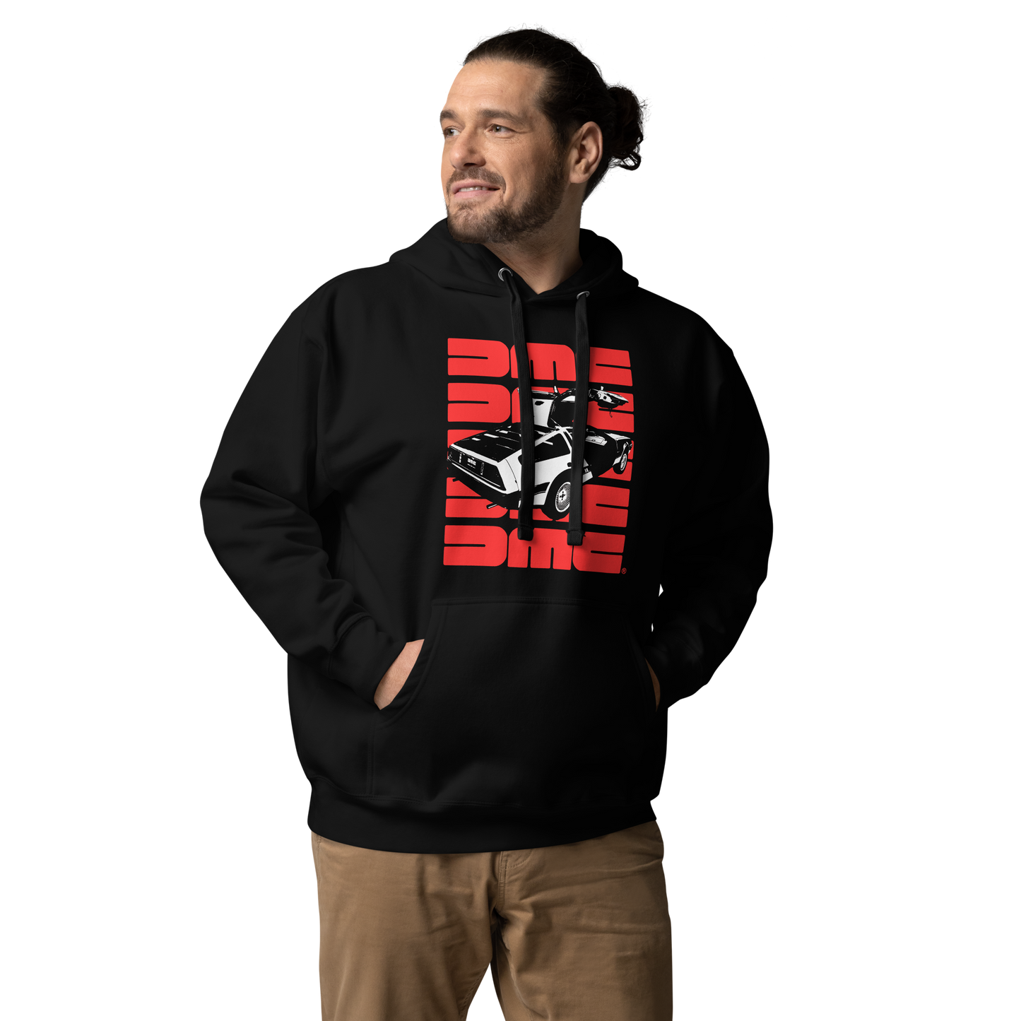Black, White, and Red All Over (Blackout Edition) Hoodie