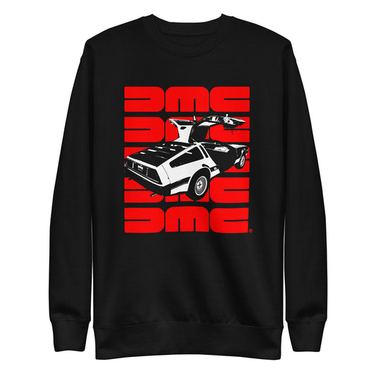 Black, White, and Red All Over (Blackout Edition) Unisex Sweatshirt
