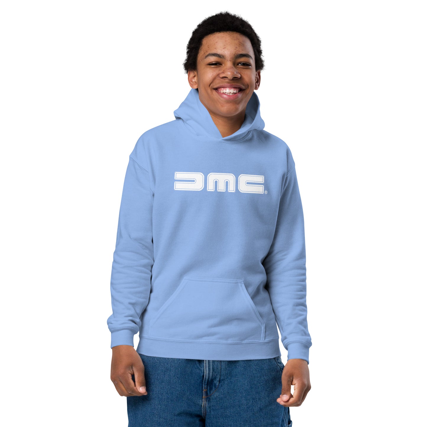 Youth DMC Unisex Hoodie (White Logo)