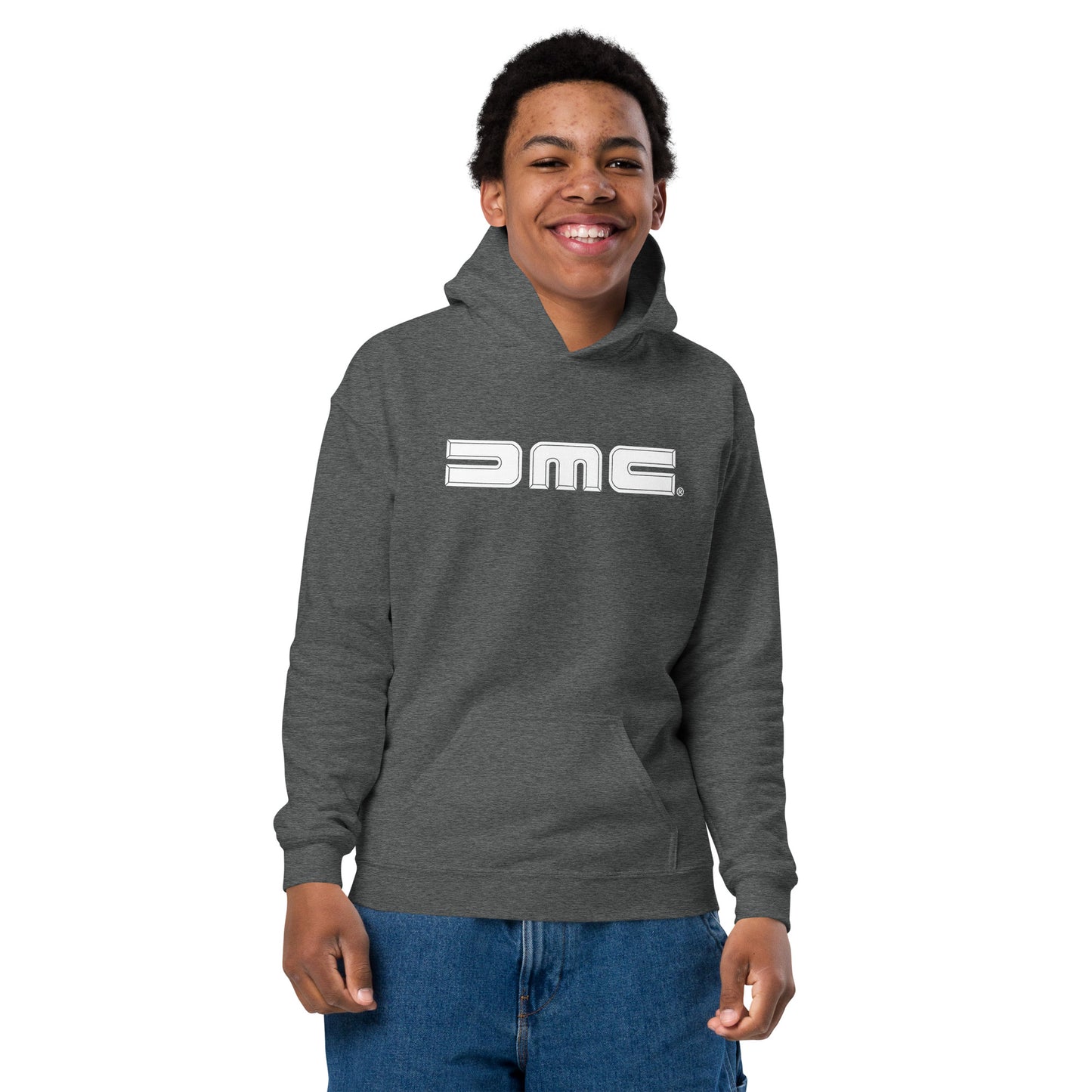 Youth DMC Unisex Hoodie (White Logo)