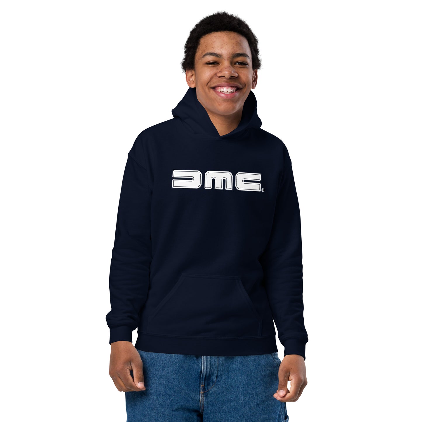 Youth DMC Unisex Hoodie (White Logo)