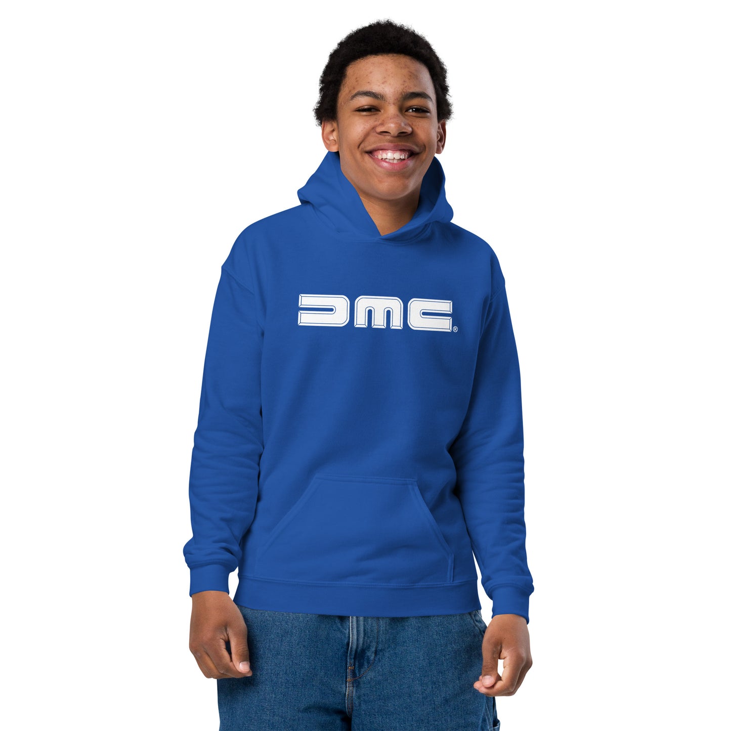 Youth DMC Unisex Hoodie (White Logo)