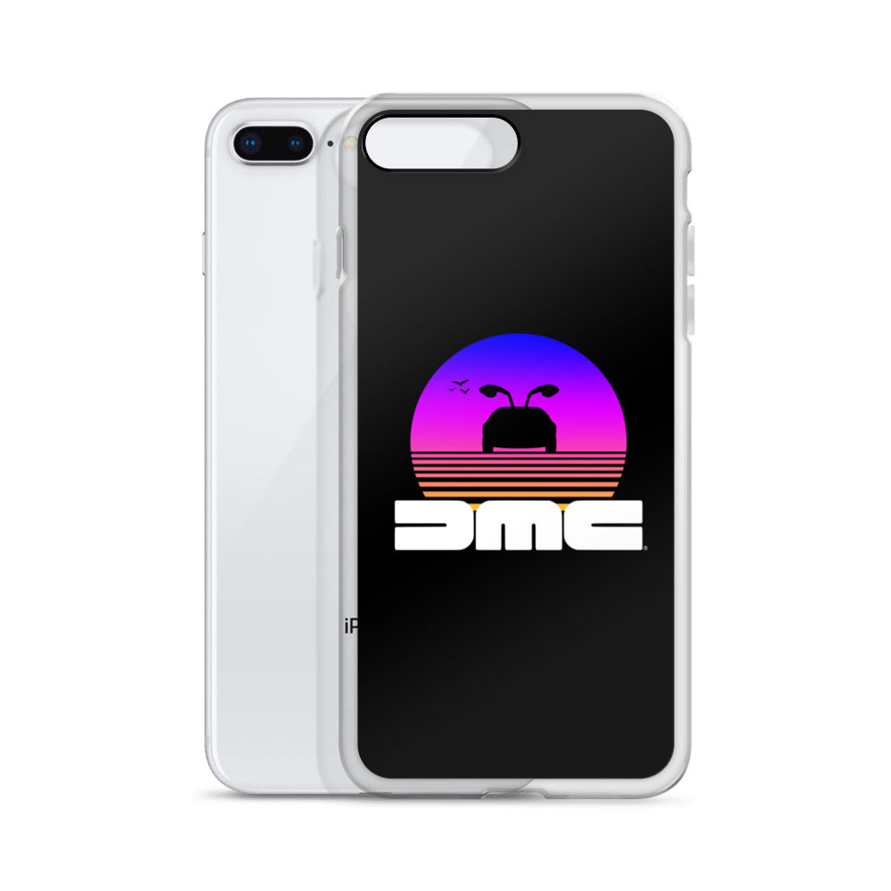 DeLorean Sunset iPhone Case