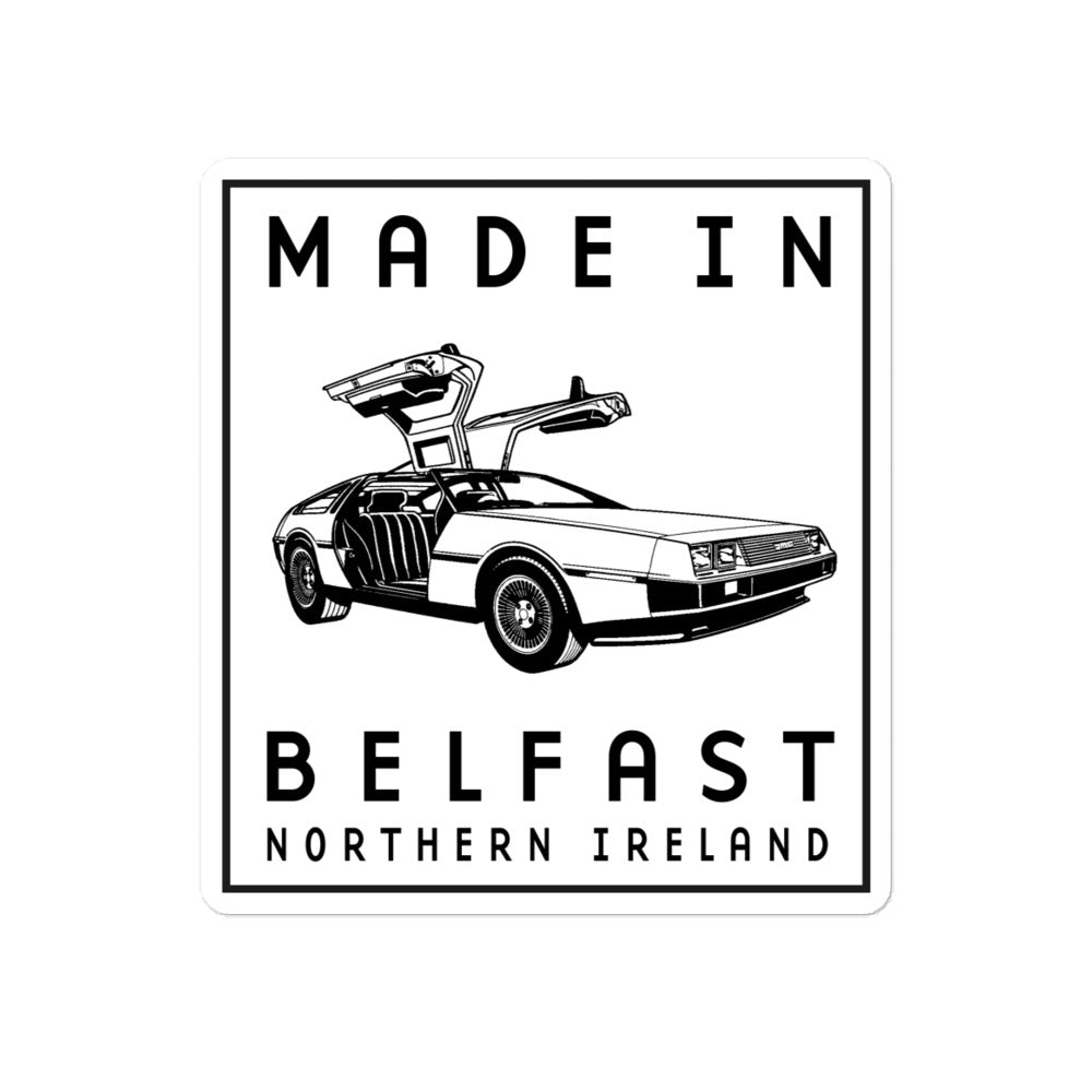 Made in Belfast Sticker