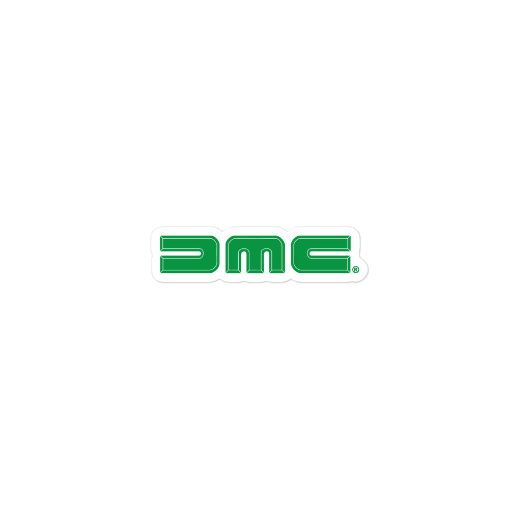 Green DMC Logo Sticker