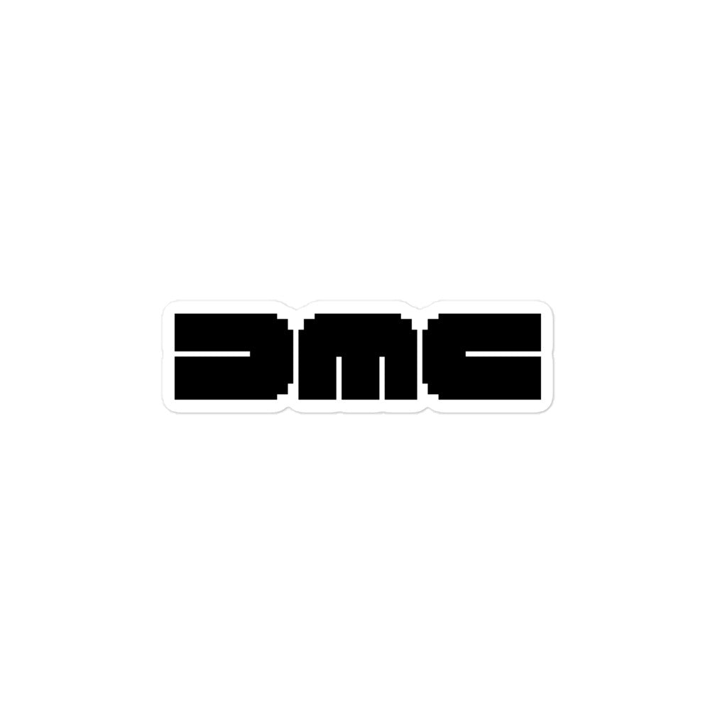 Pixel DMC Logo Sticker