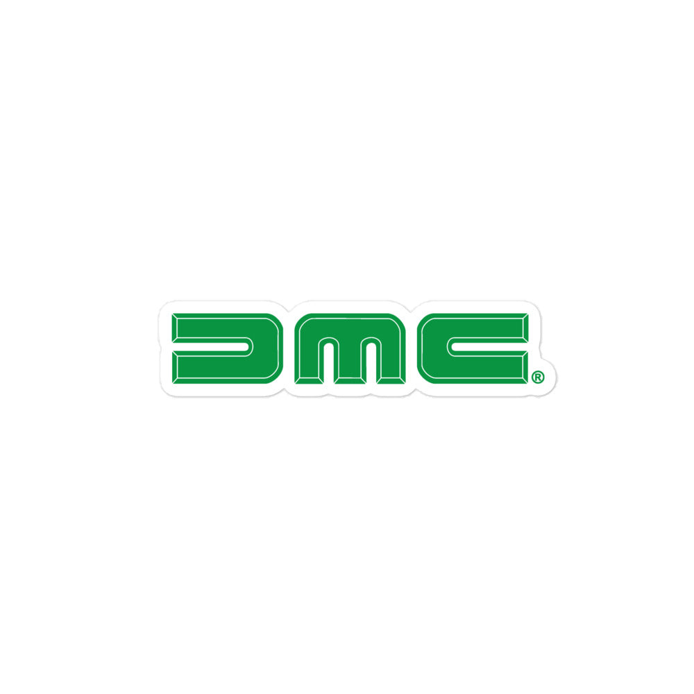 Green DMC Logo Sticker