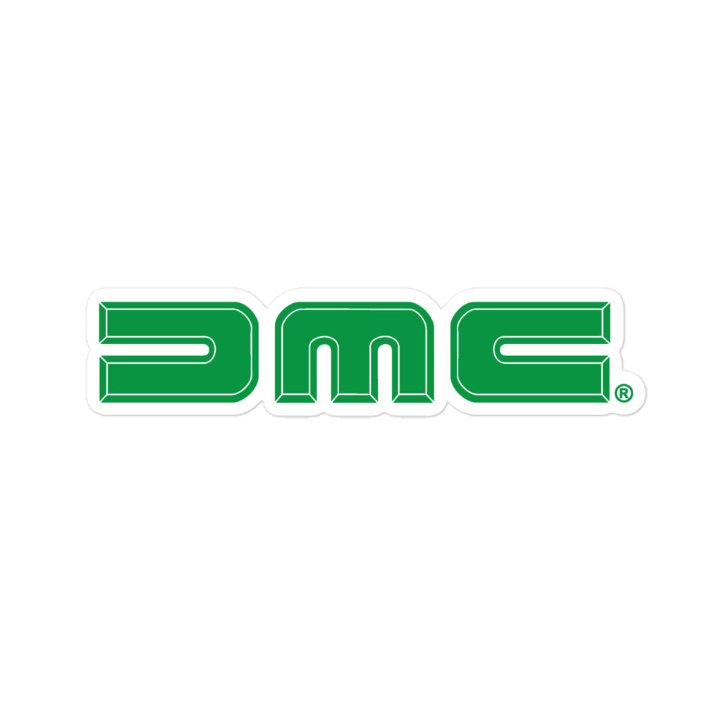 Green DMC Logo Sticker