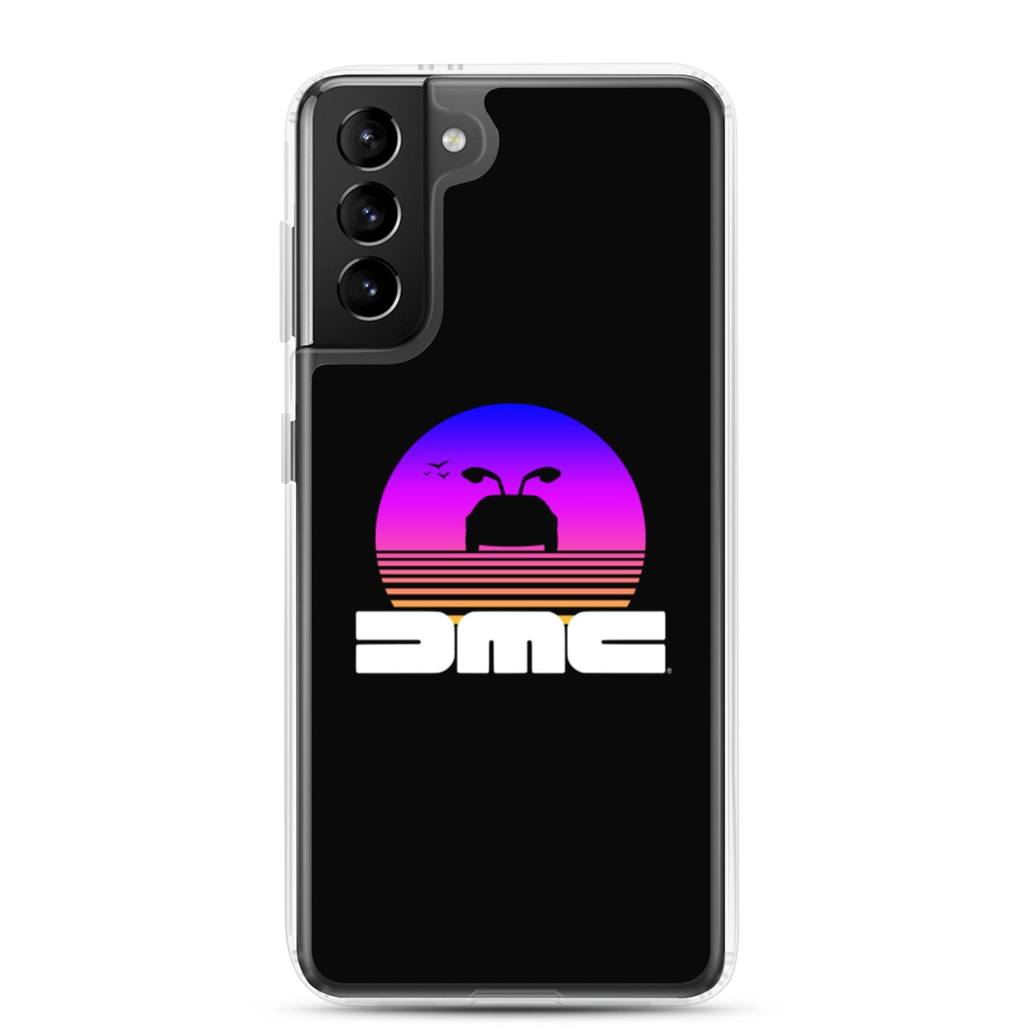DeLorean Sunset Samsung Phone Case