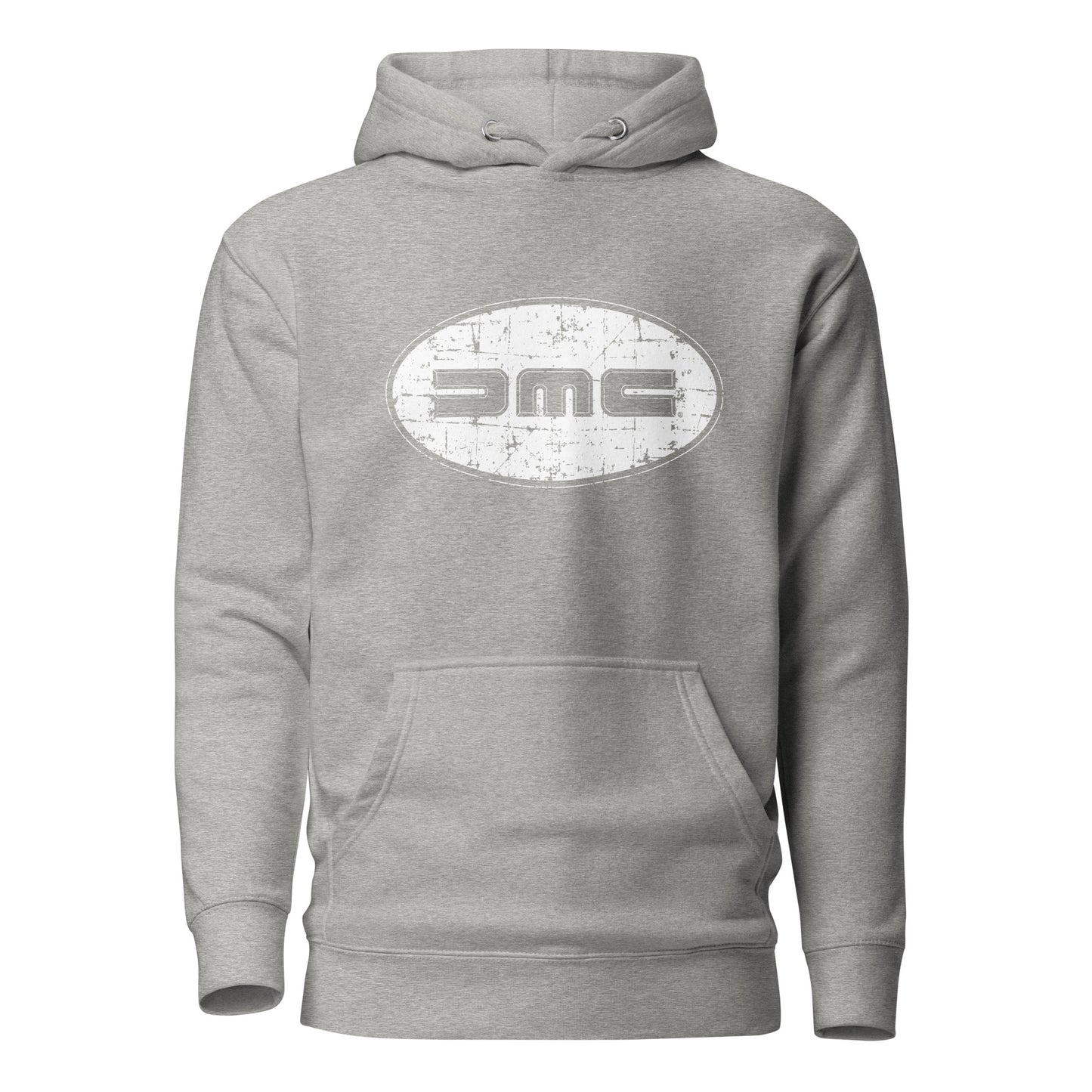 Weathered DMC Logo Unisex Hoodie