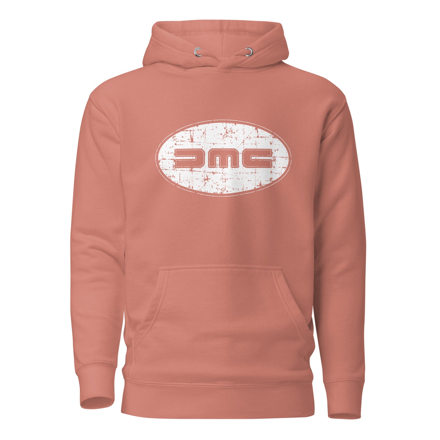Weathered DMC Logo Unisex Hoodie