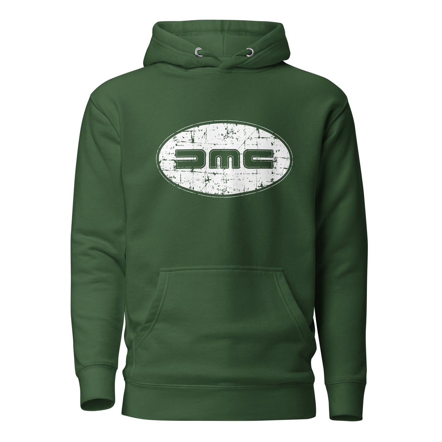 Weathered DMC Logo Unisex Hoodie