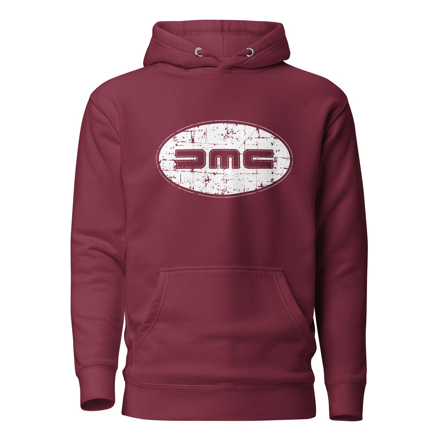 Weathered DMC Logo Unisex Hoodie