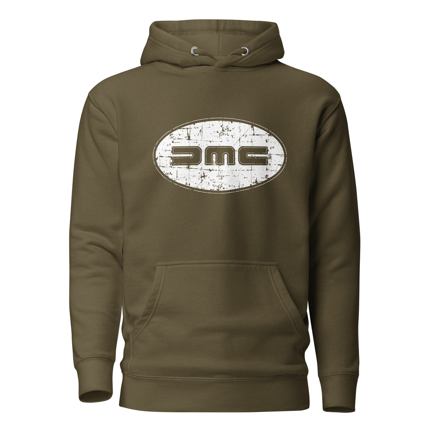 Weathered DMC Logo Unisex Hoodie