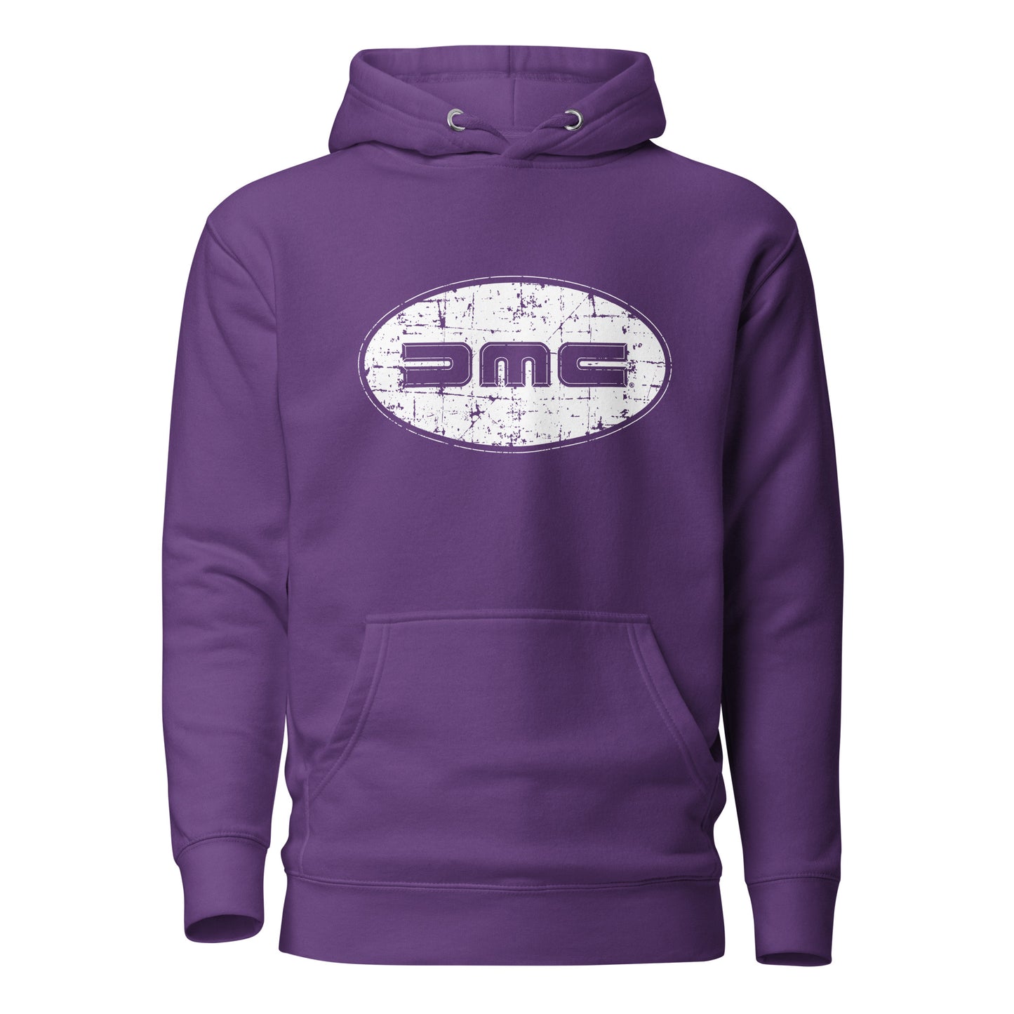 Weathered DMC Logo Unisex Hoodie