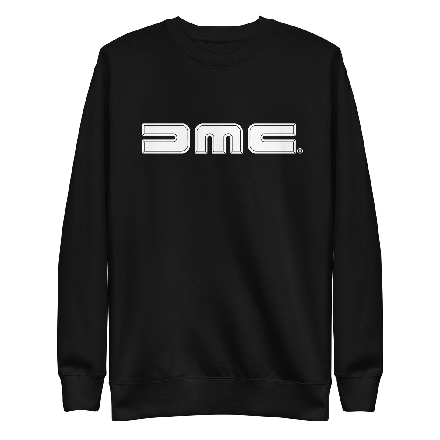 White DMC Logo Unisex Sweatshirt