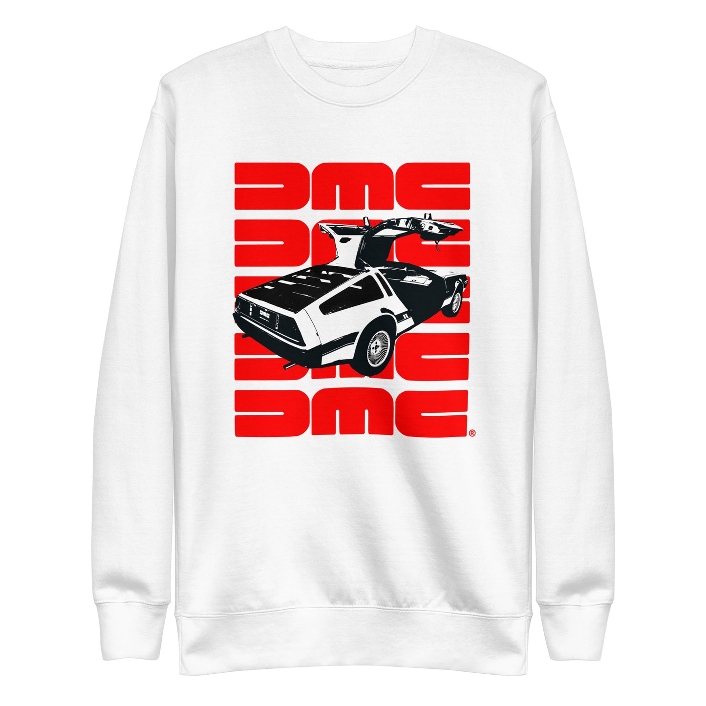 Black, White, and Red All Over Unisex Sweatshirt