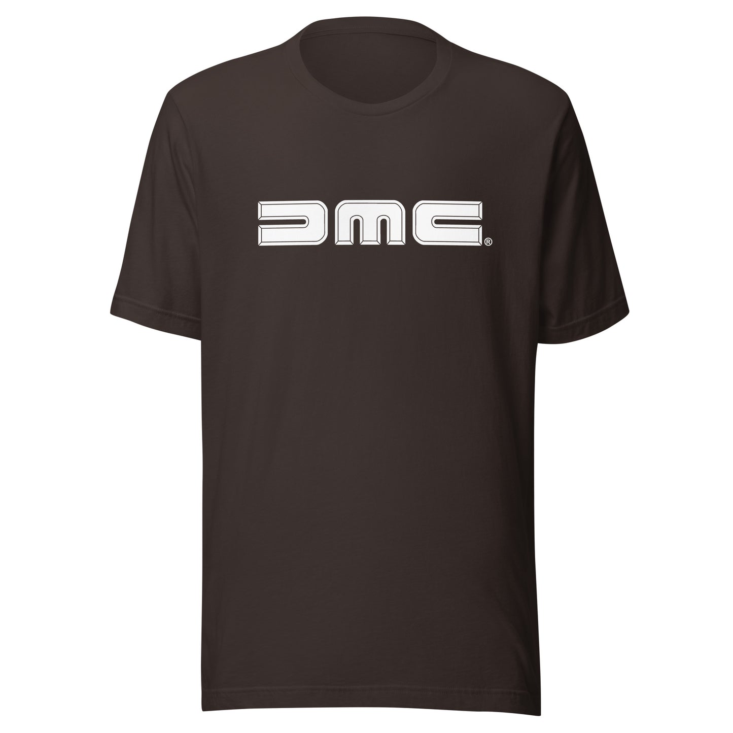 White DMC Logo Unisex T-shirt