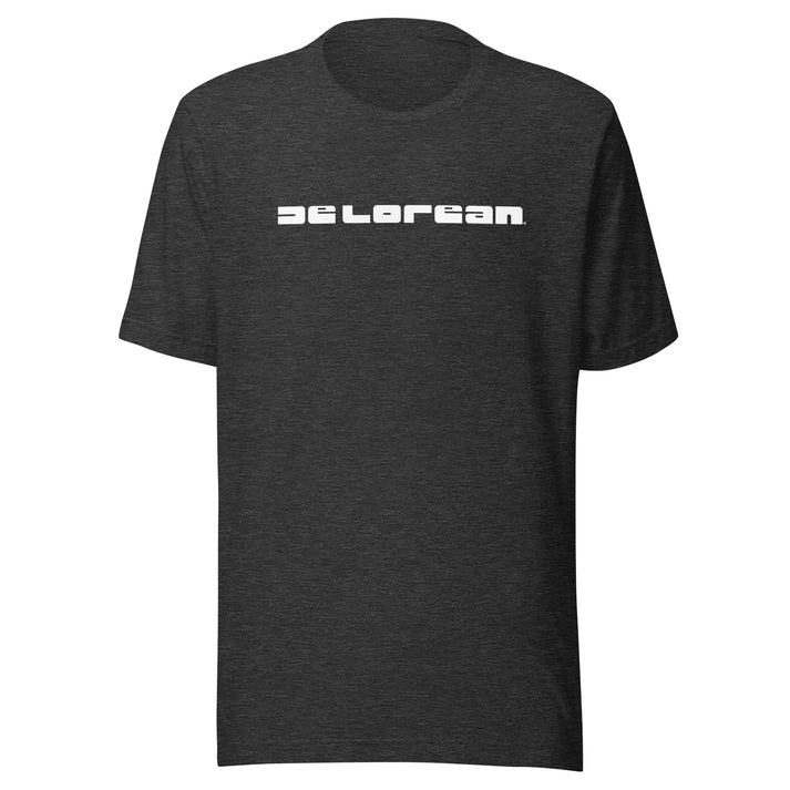 DeLorean Letters Unisex
T-Shirt (White)
