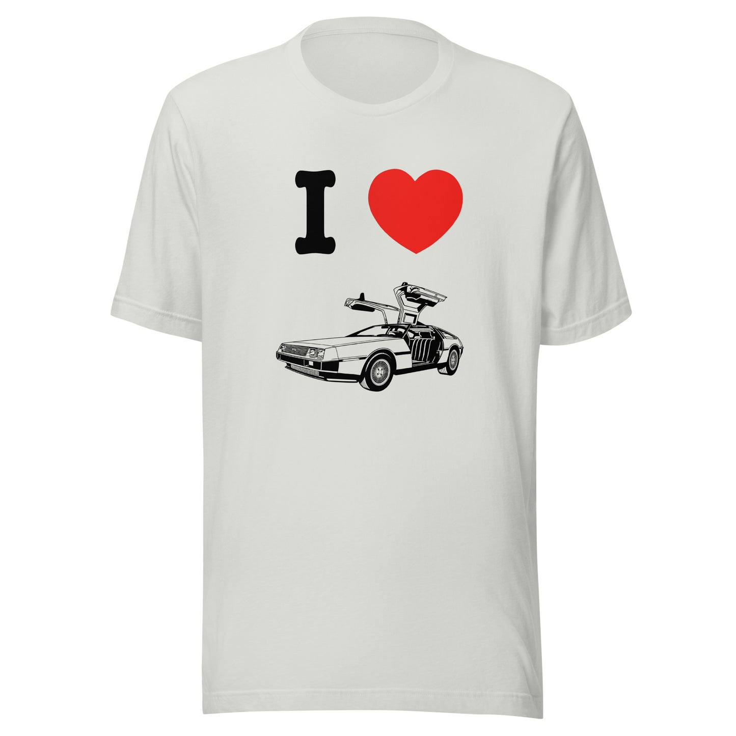 I Love DeLorean Unisex T-shirt