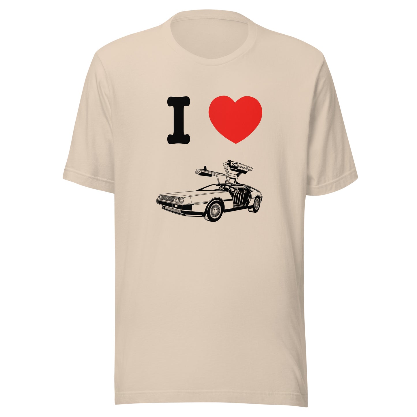 I Love DeLorean Unisex T-shirt