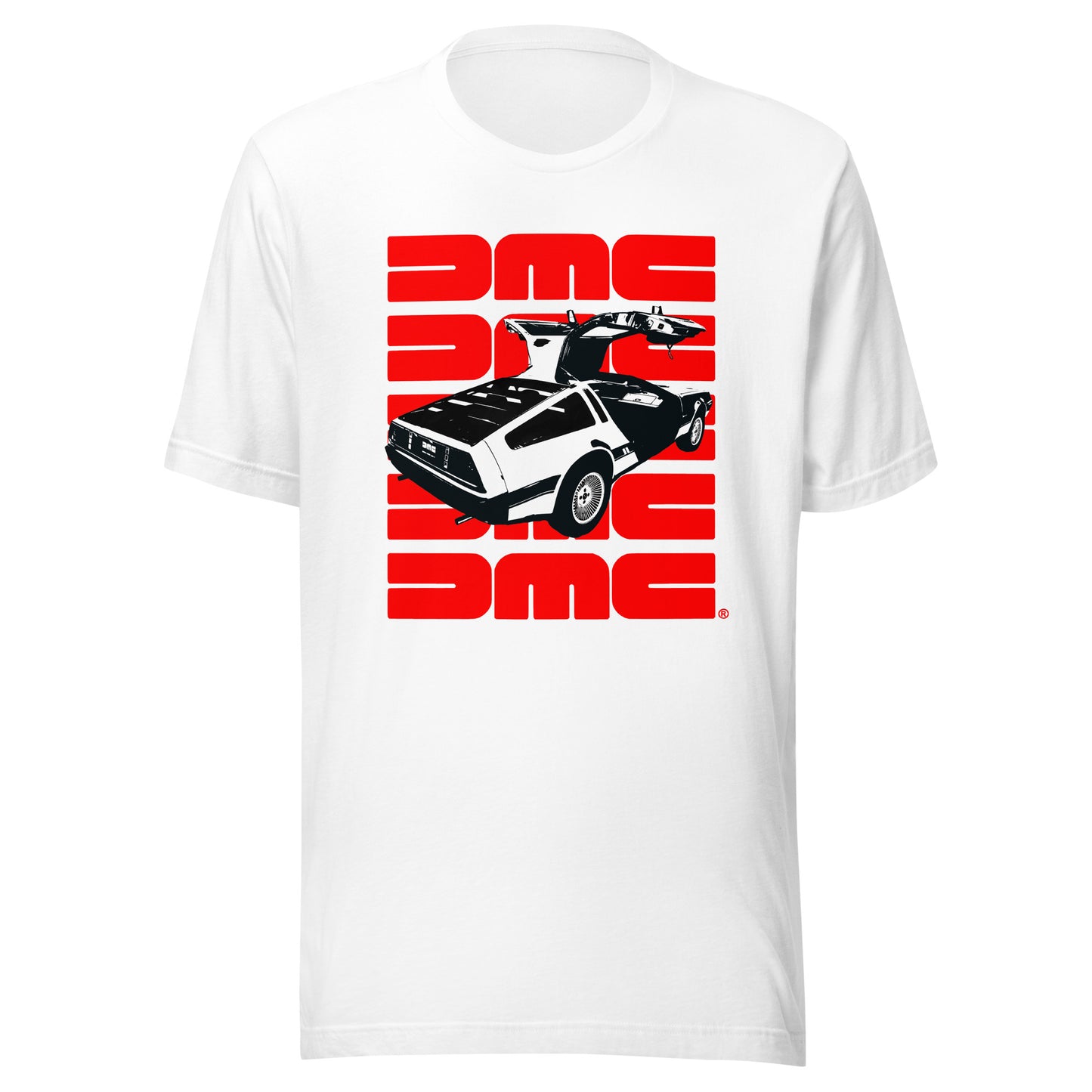 Black, White, and Red All Over Unisex t-shirt